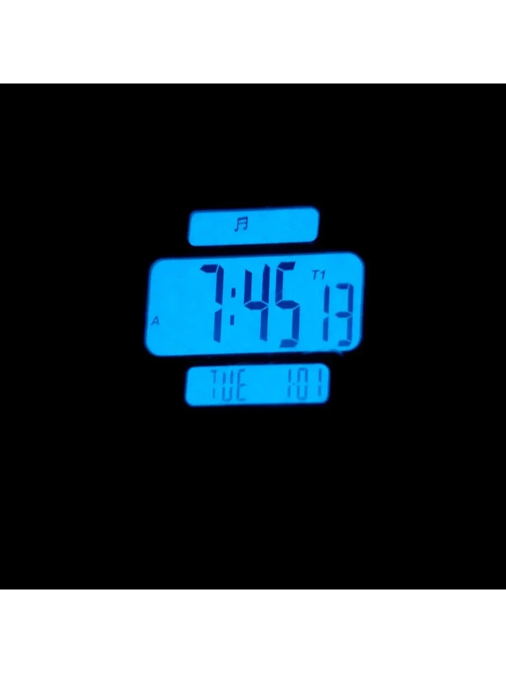 Adidas White ADP6083 Digital Watch Mens 53mm New Battery